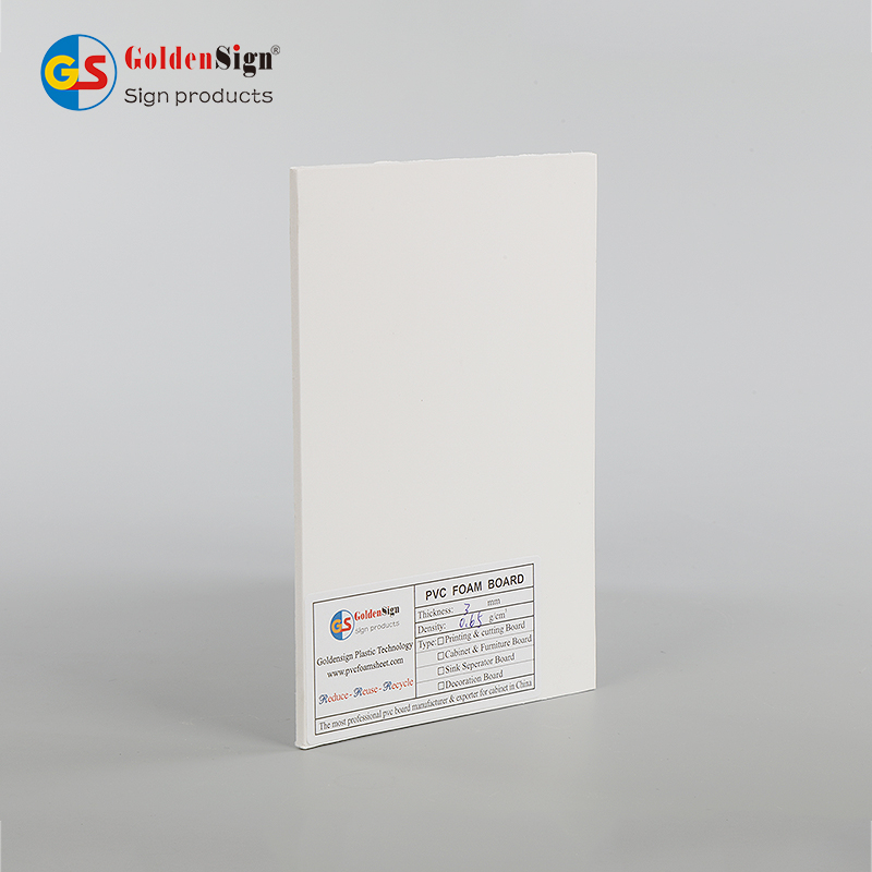 3mm Forex 5mm PVC Foam Board ສໍາລັບການໂຄສະນາການພິມ UV
