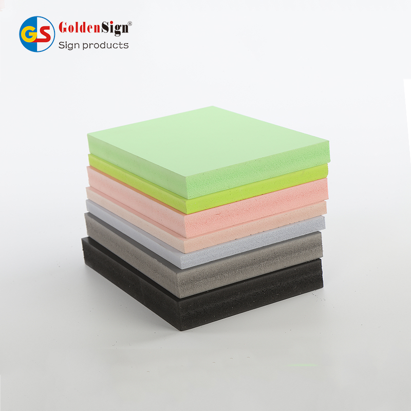 3-40mm Wyt En Colored Furniture Waterproof PVC foam board