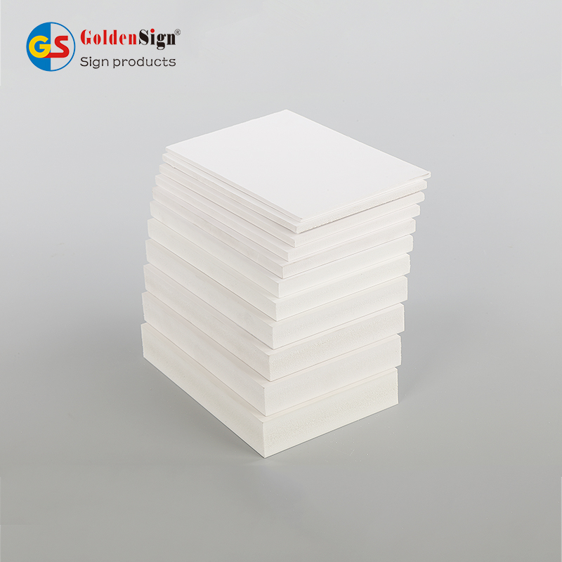 3-40mm White And Colored Furniture Waterproof PVC foam board