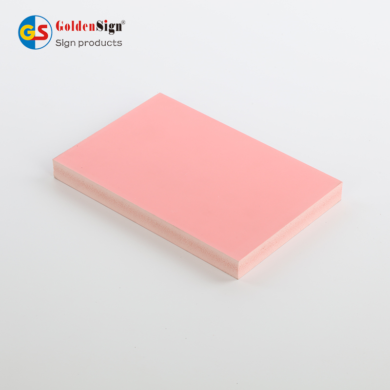 Goldensign Large Colored PVC Foam Board 17mm Furniture Cabinet Board