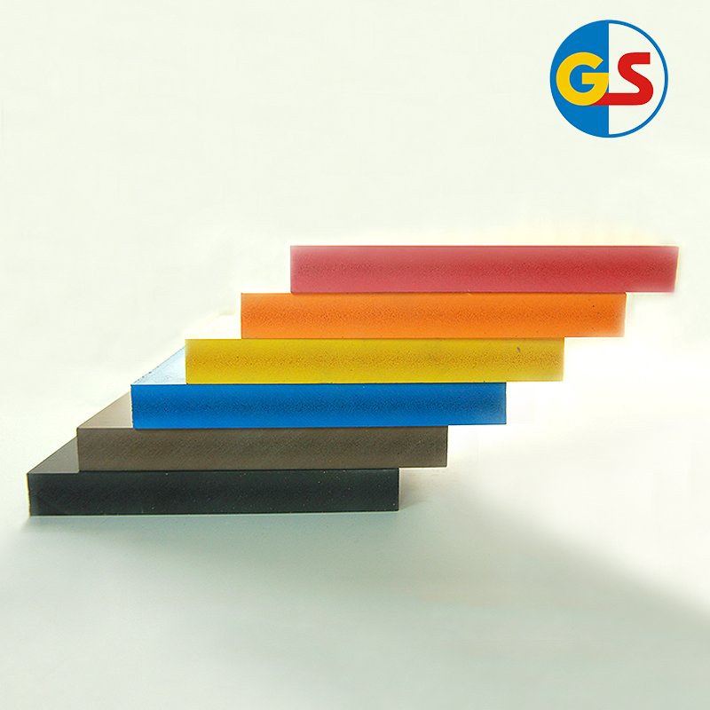 4'*8' פלסטיק פרסום PVC קצף לוח חומר הדפסה צבעוני