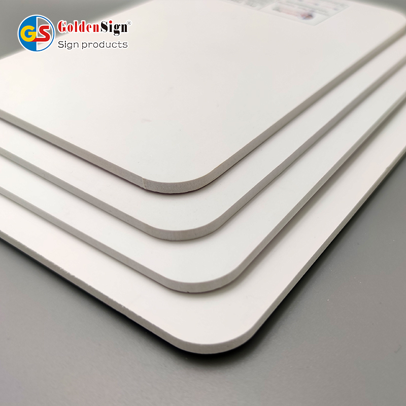 3mm 5mm PVC Free Foam Board Sheet For Signboards Advertising 
