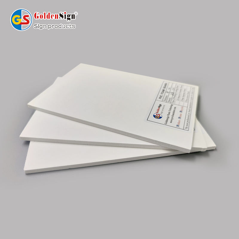 3mm 5mm PVC Free Foam Board Sheet For Signboards Advertising 