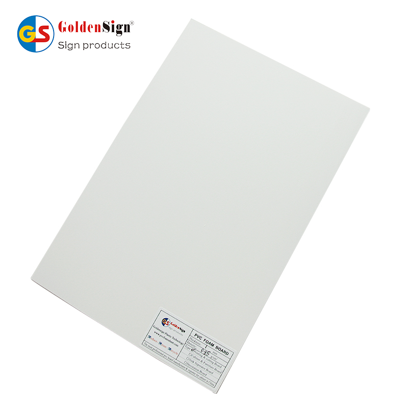 Hot Popular Goldensign PVC Extruded Rigid Foam Sheet