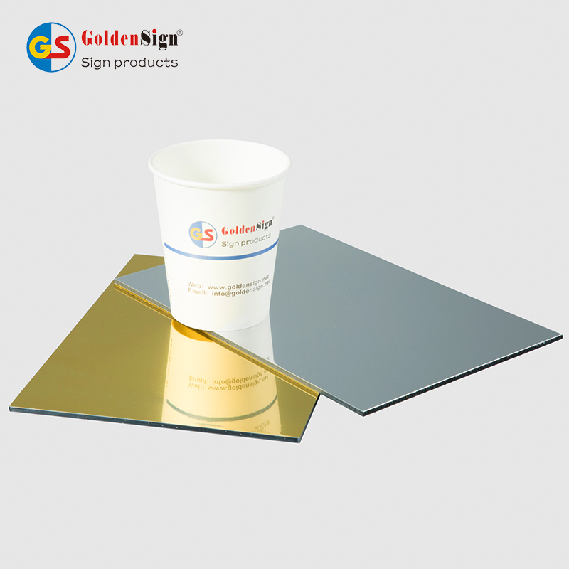 Goldensign पीईडीएफ कोटिंग दीवार cladding एसीएम एल्यूमीनियम समग्र पैनल एसीपी Alucobond