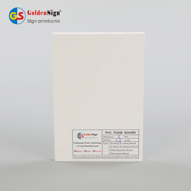 Reklama Polyvinylchlorid 3-10mm PVC pěnová deska/plech