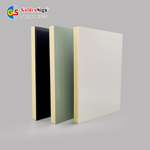 PVC Plastic Cabinet PVC Co-extruded Sheet Manufacturers Construction Building Material Kitchen Door