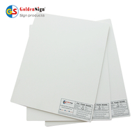 Goldensign 1220x2440mm plastic Rigid Pvc Foam Sheet