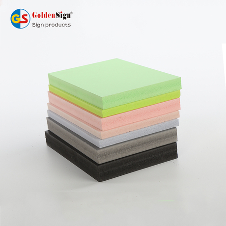 Goldensign High Density Foam Sheets Cheap 4x8ft PVC Foam Board PVC Celuka Panel
