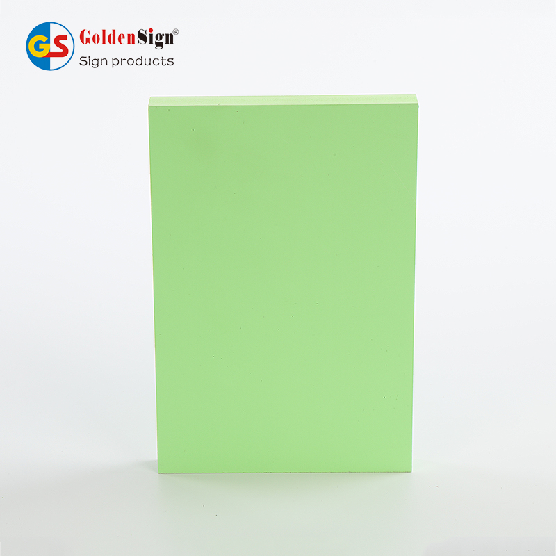 Goldensign 4*8ft Colored PVC Sheet Cabinet Board Waterproof PVC Foam Board Supplier