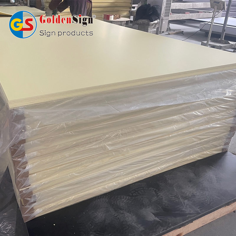 WPC Celuka Foam Board Manufacturer & Supplier | Goldensign China Manufacturer