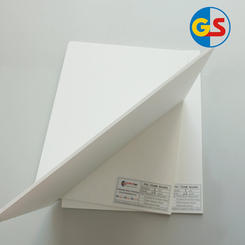 1-40mm hvítt litað PVC Fremri Sheet Foam PVC Sheet Board