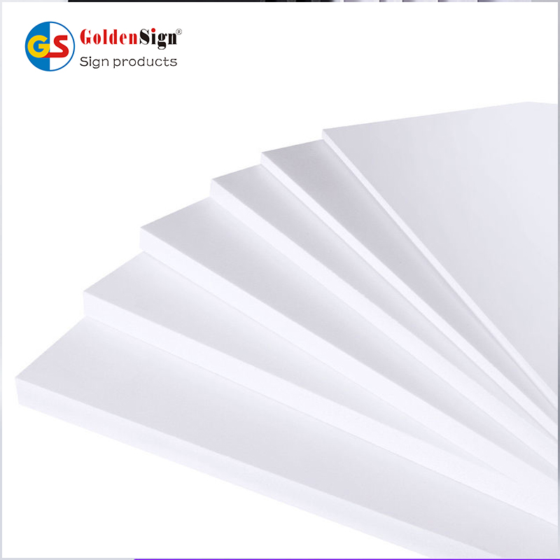 UV-Resistant 1mm PVC Foam Board Sheet for Advertising Plastic Sheets