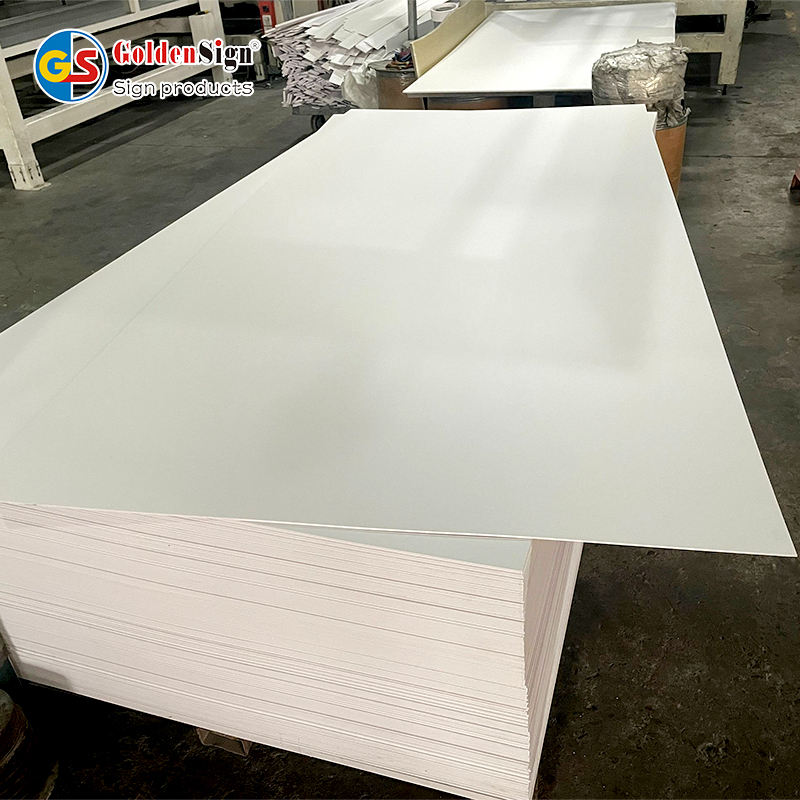 UV-Resistant 1mm PVC Foam Board Sheet for Advertising Plastic Sheets