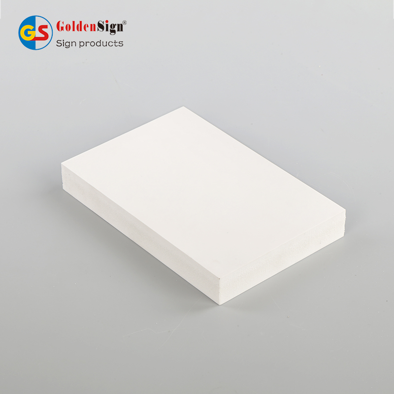 לוח קצף PVC 4*8 משותף של Goldensign (3 שכבות)
