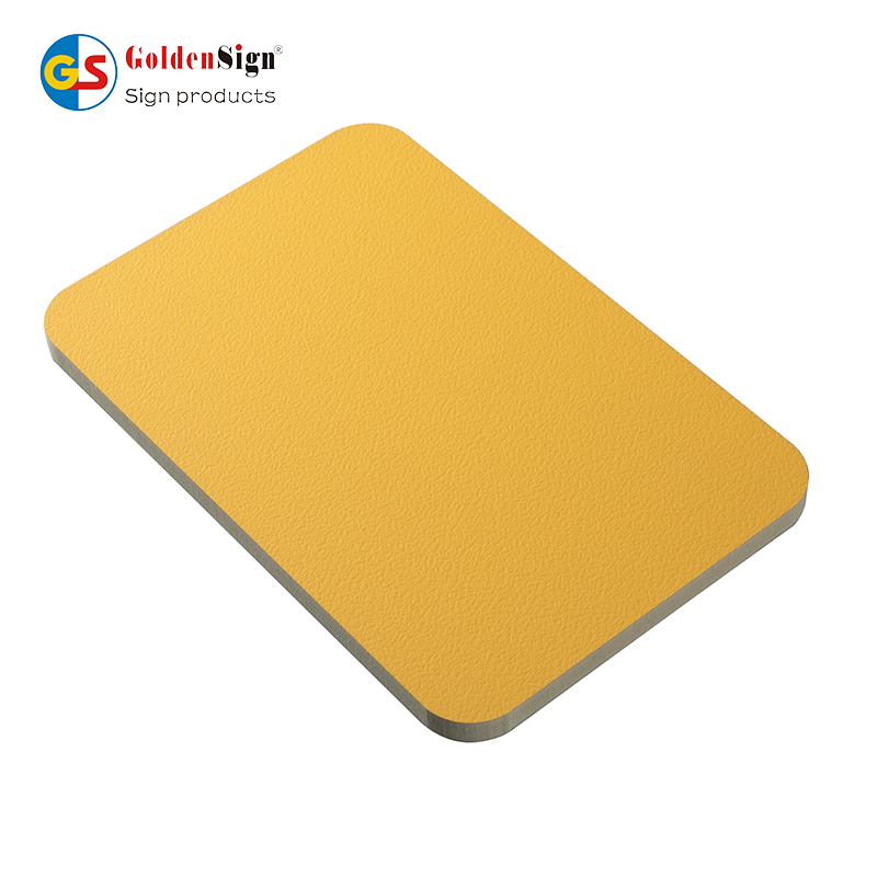 Goldensign alta densidad dura pvc espuma panel de pared fabricante