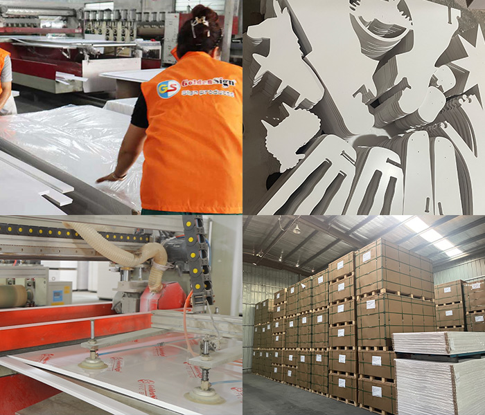 Goldensign Showcasing PVC Foam Sheets at International expo