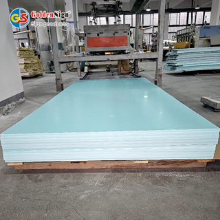 Goldensign 1-25mm PVC Co-extruded Panel Forex Extrusion PVC Sheet Large Colored PVC Foam Board