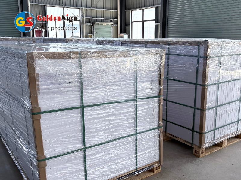 PVC Foam Board Warping: Storage & Installation | Goldensign