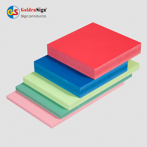 Large Colored PVC Foam Board lead free PVC foam board 1220*2440 rigid PVC board