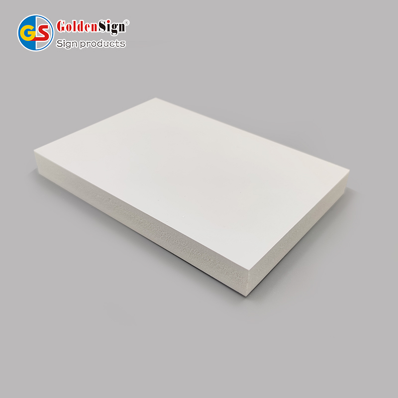  PVC Foam Sheet Edge Thickness Display