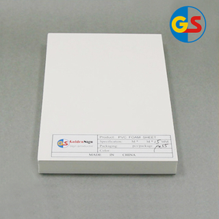 Goldensign Manufacturer Hard Glossy 1.22*2.44 Color PVC Celuka Board Pvc Foam Sheet